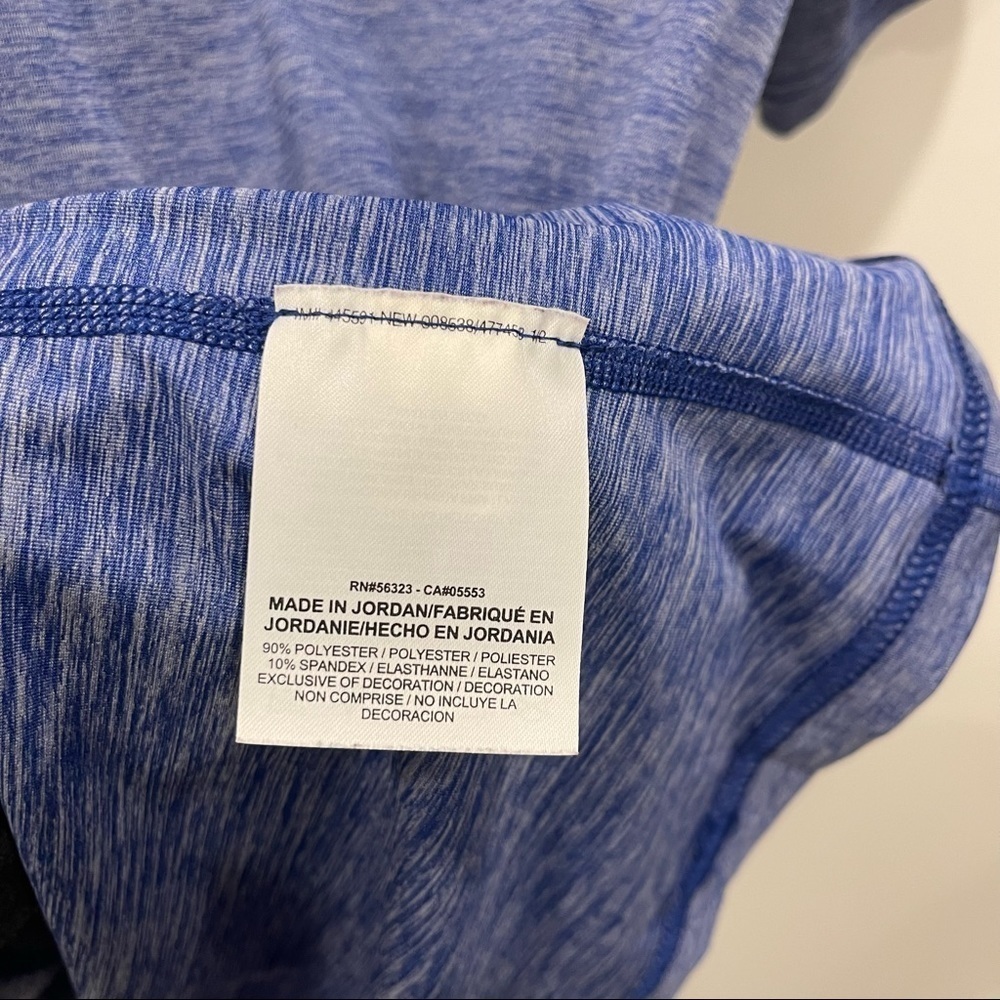 Nike Pro Men’s Dri-Fit Short Sleeve Blue Fitted Shirt Small Style 811429 - Picture 5 of 7